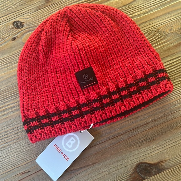 Bogner Other - Bogner New Fire +Ice Beanie Wool blend Hat